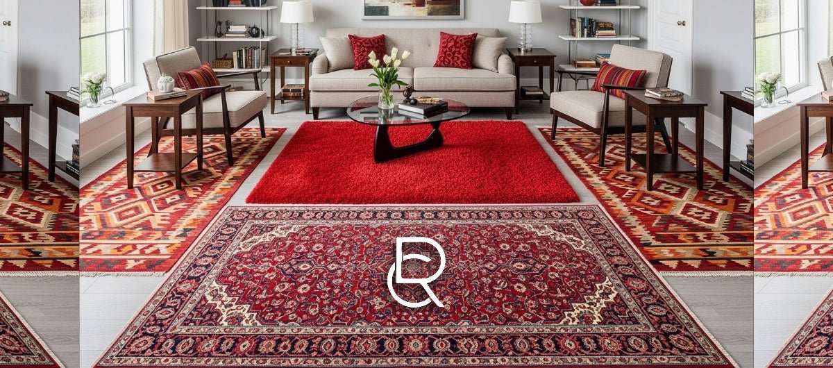 Red Rugs for Living Room: The Ultimate Statement Guide – RenCollection
