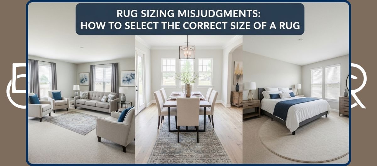 Rug Sizing Misjudgments: How to Select the Correct Size of a Rug - RenCollection