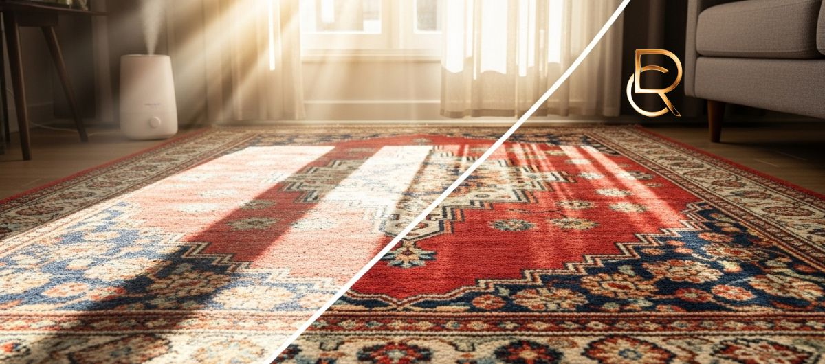 Rug Sun Damage: How to Prevent Your Area Rugs from Sun Damage - RenCollection