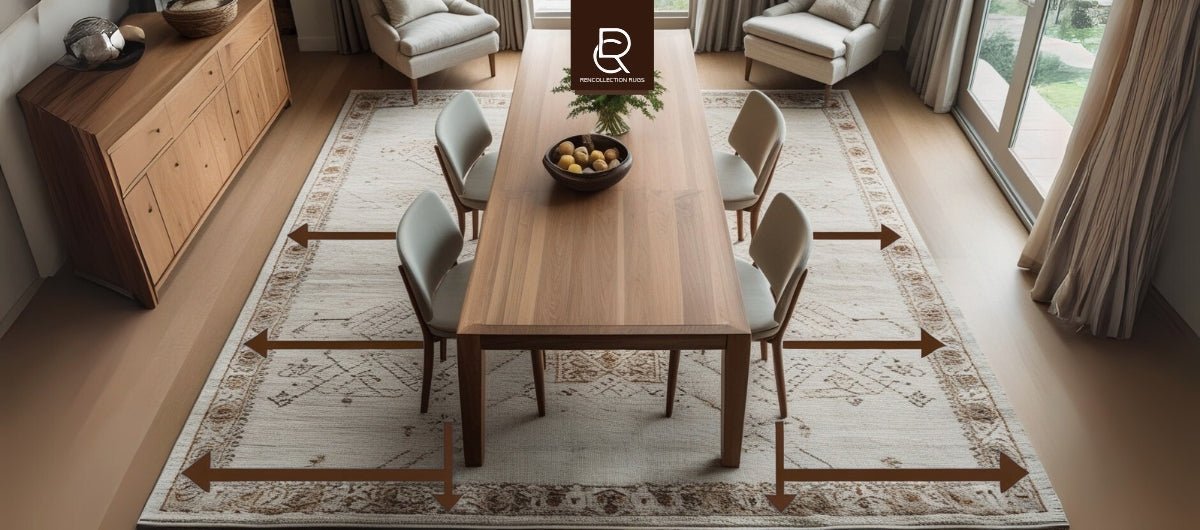 Dining Table Rug Size Guide: Find the Ideal Fit Tips – RenCollection