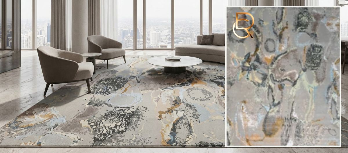 Shop 12x15 Modern Abstract Area Rug Dallas DFW TX Now - RenCollection