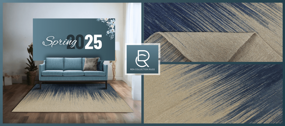 Textured Solid Rug Trends Spring 2025 Rug Trends: Pastels and Florals for Your Home – RenCollection