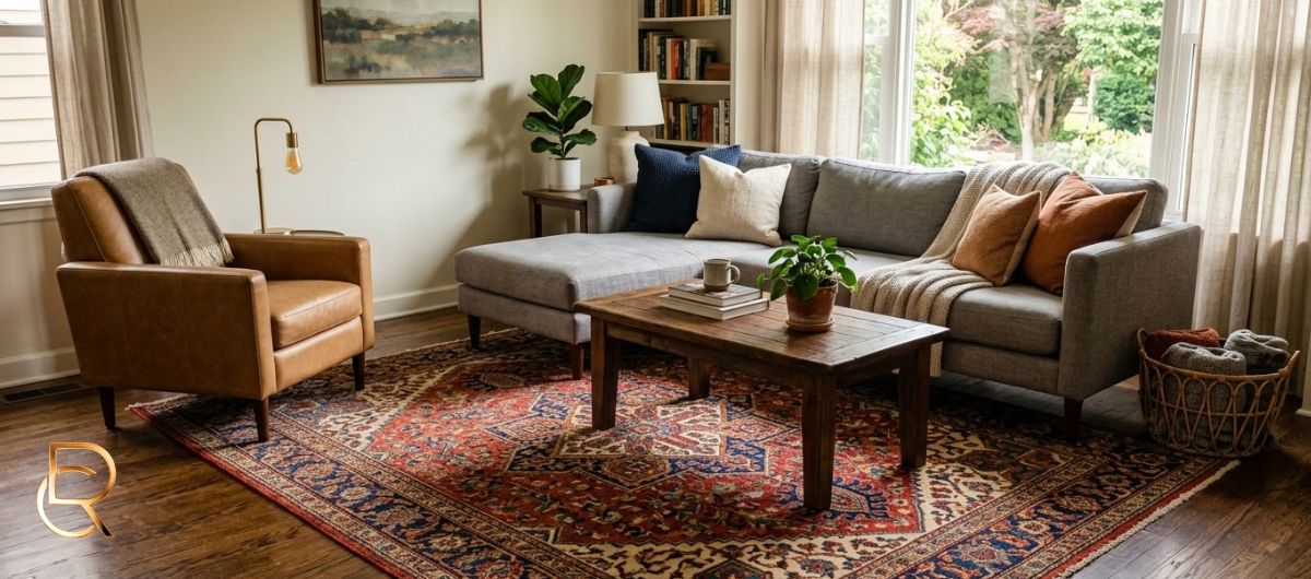 Square Area Rugs: Right Size and Style for Your Home - RenCollection