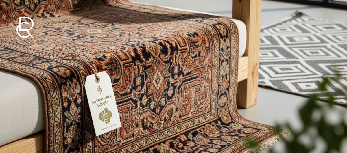 Sustainable Luxury: Why Antique Rugs Beat Machine-Made 2026 - RenCollection