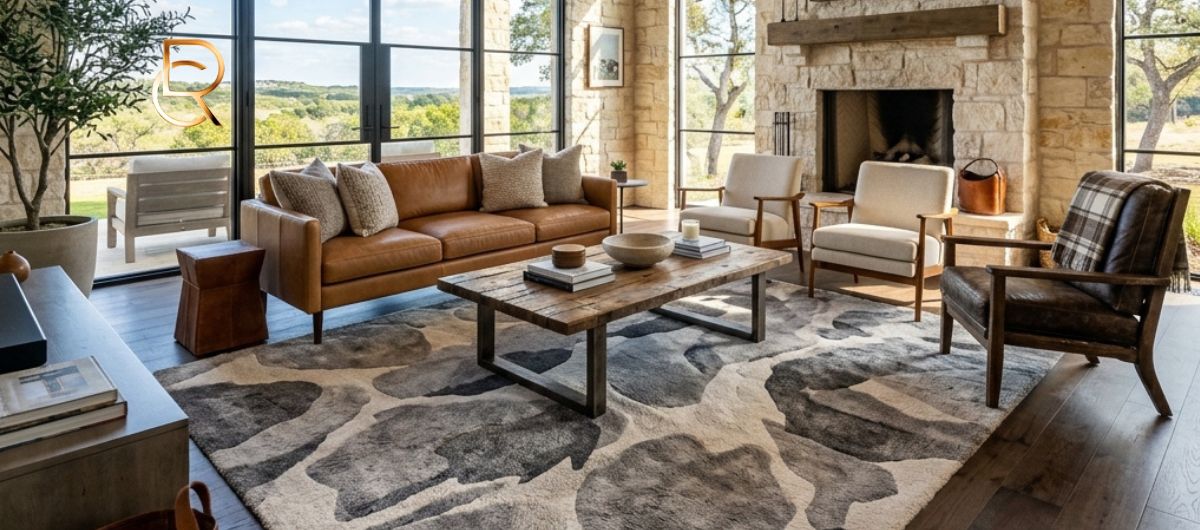 Traditional vs Contemporary Area Rugs for Texas Homes - RenCollection
