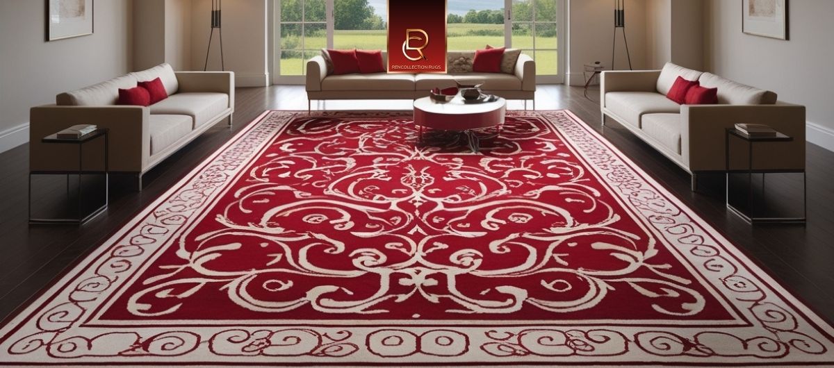 White and Red Flowery Rugs: Style, Design and Decor – RenCollection