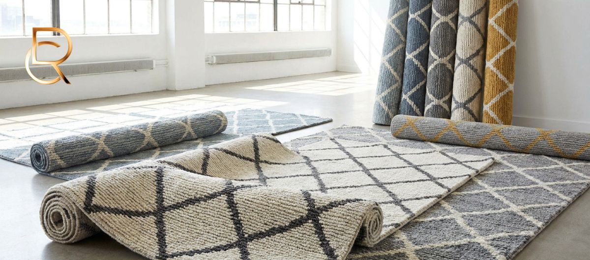 Unique Loom Trellis Freeze Collection: Modern Geometric Rugs - RenCollection