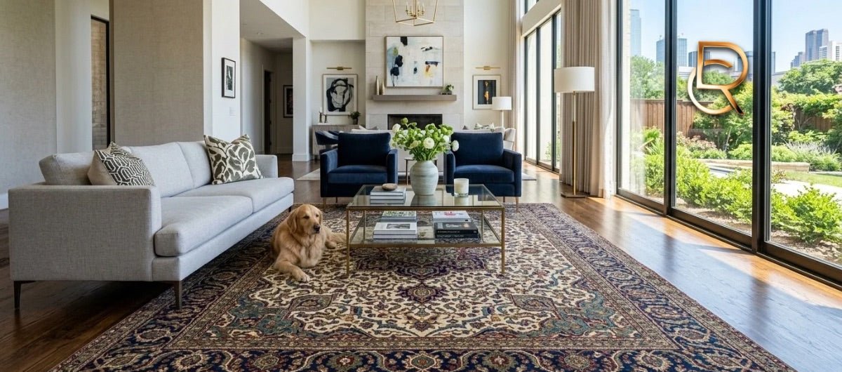 Using Bold and Patterned Rugs in Modern Texas Homes - RenCollection