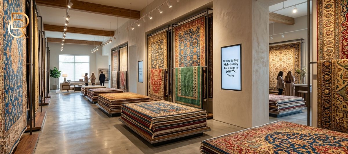 Where to Buy High-Quality Area Rugs in DFW TX Today - RenCollection
