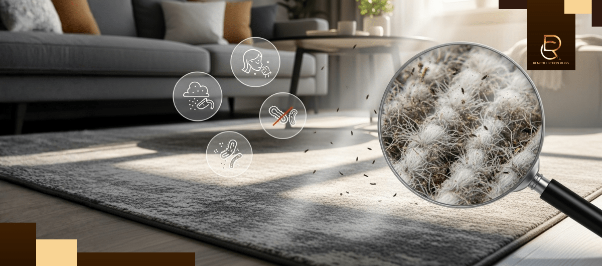 Why Dust and Dirt in Rugs Are Harmful - RenCollection