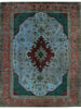 10x13 Overdyed Persian Area Rug - 110921