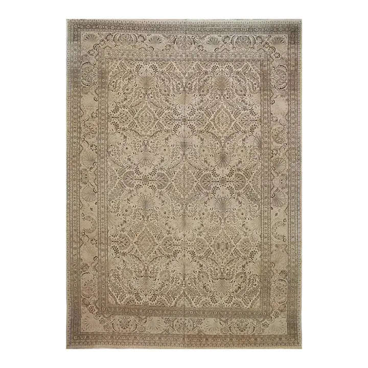 13x18 Antique Persian Tabriz Area Rug - 106407