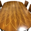 Set of 7 Italian Art Deco Style Dining Table & Chairs – 3750, 3749