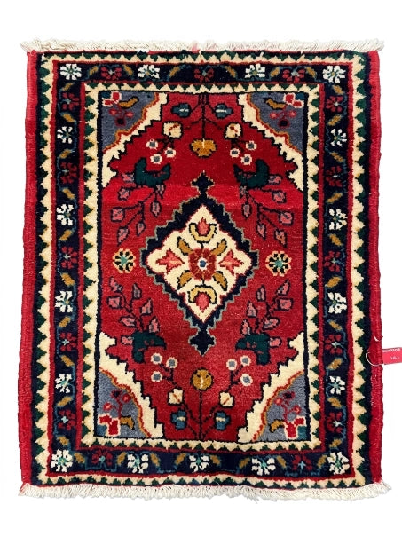 2x2 Old Persian Hamedan Area Rug - 501941