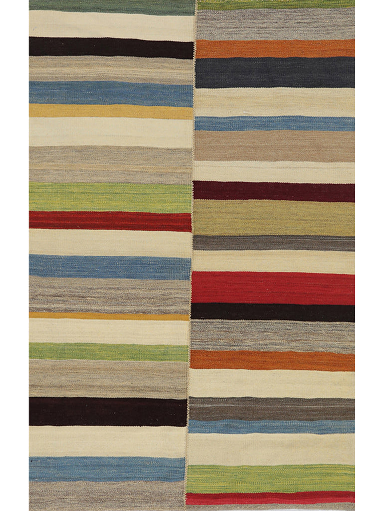 3x5 Persian Kilim Area Rug 109988 | RenCollection Rugs