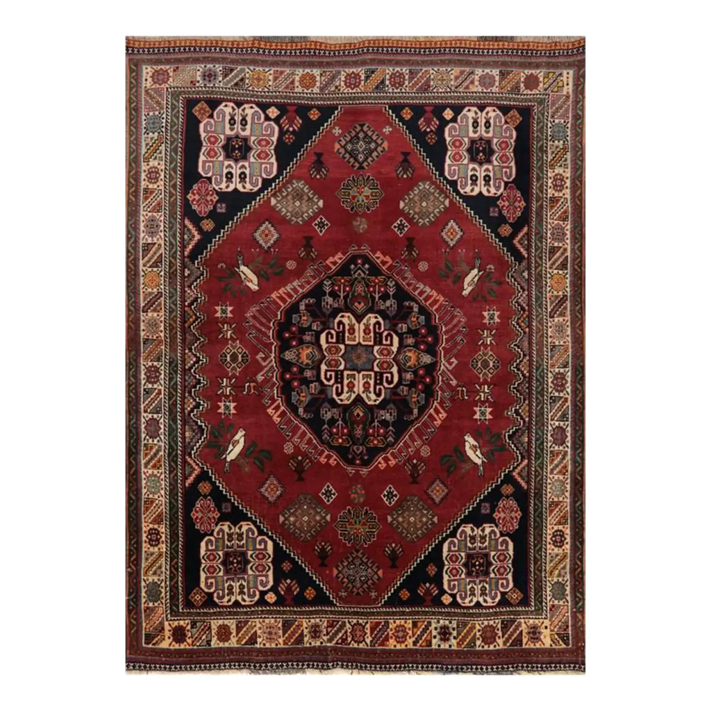 4x6 Old Persian Shiraz Area Rug - 108230