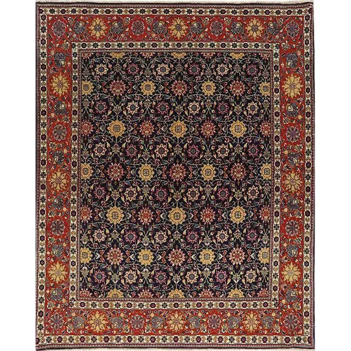 5x6 Old Persian Tabriz Area Rug – 110397