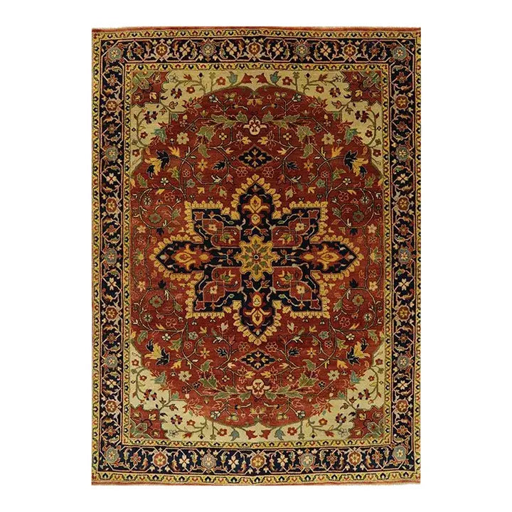 5x7 Persian Heriz Style Area Rug - 108104