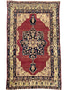 5x7 Old Persian Kerman Area Rug - 109060