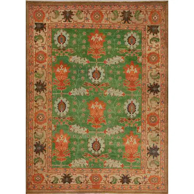 7x10 Old Persian Tabriz Area Rug - 110828