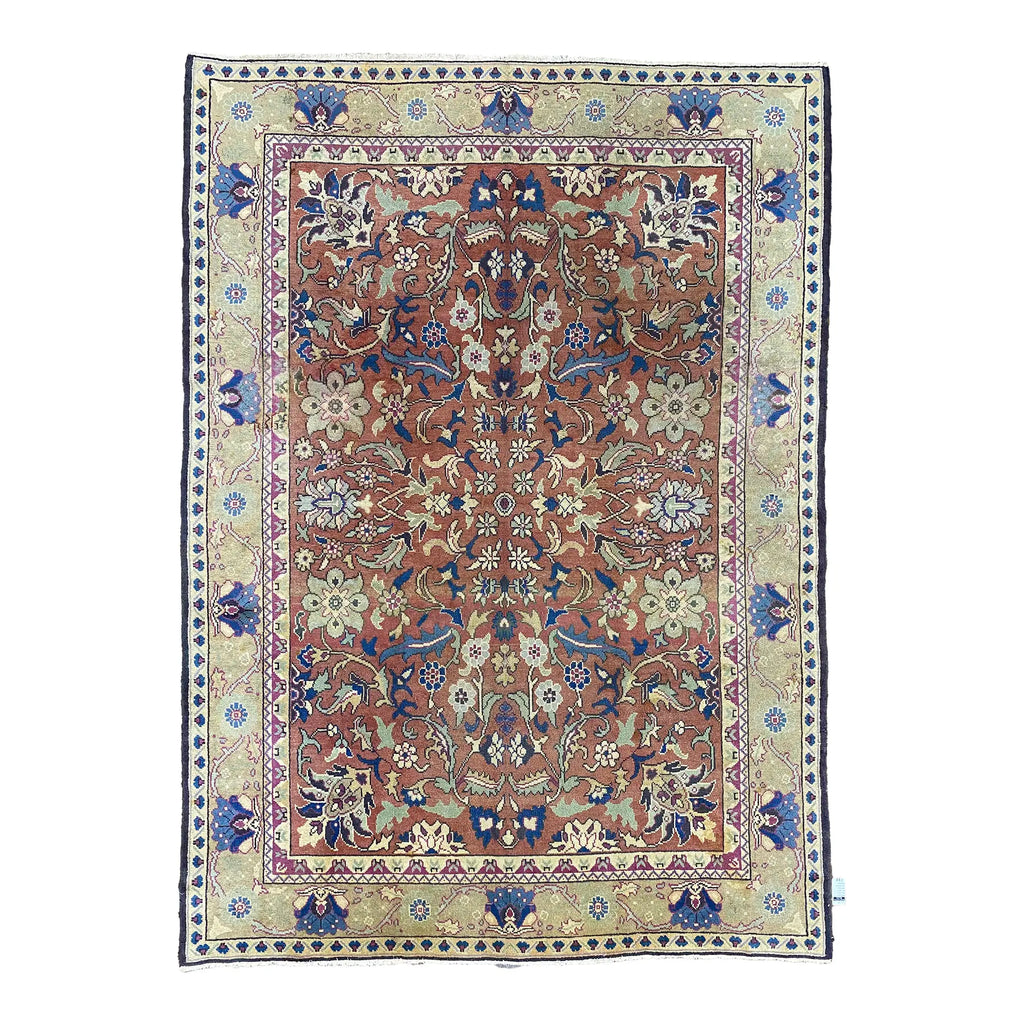 8x12 Old Turkish Oushak Area Rug - 101452