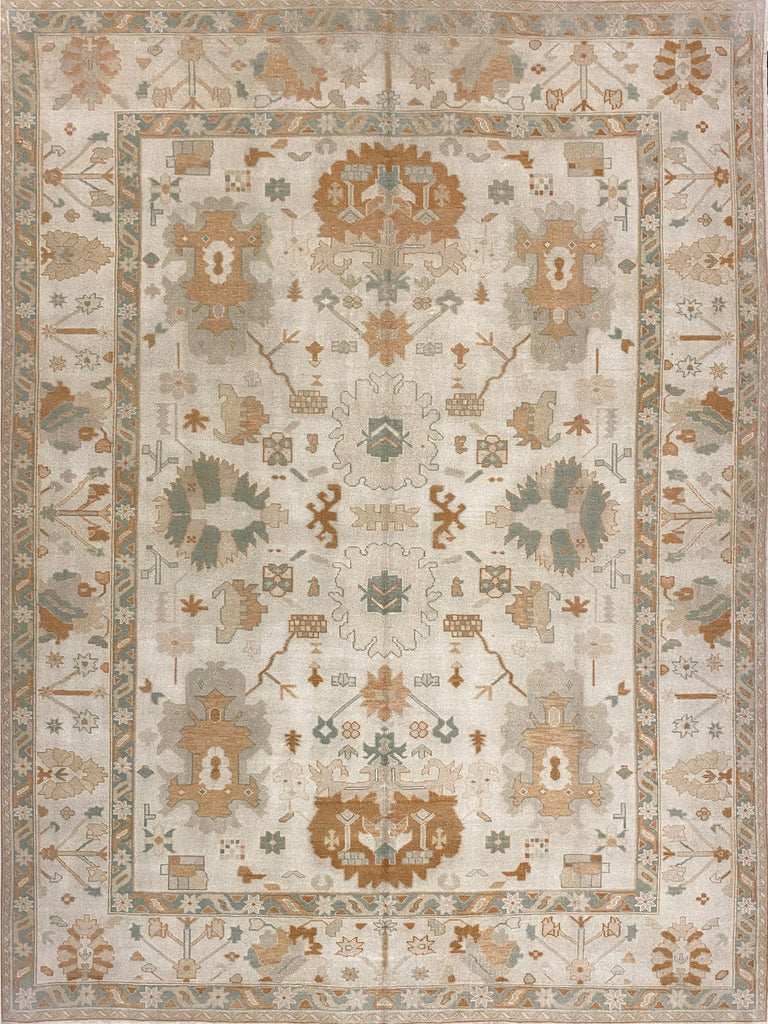 9x12 Turkish Oushak Area Rug - 100600