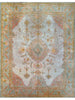 11x12 Antique Turkish Oushak Area Rug - 111095
