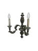 Italian Carved Wood 2 Light Wall Sconce - 3607