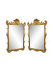 Italian Hand-carved Roccoco Style Mirror with Shell Motif - Gold Gilt - 507