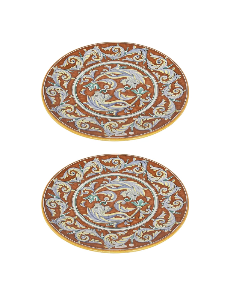 Large Italian Ceramic Plate - 5008