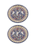 Large Italian Hand Painted Round Ceramic Plate - 5085