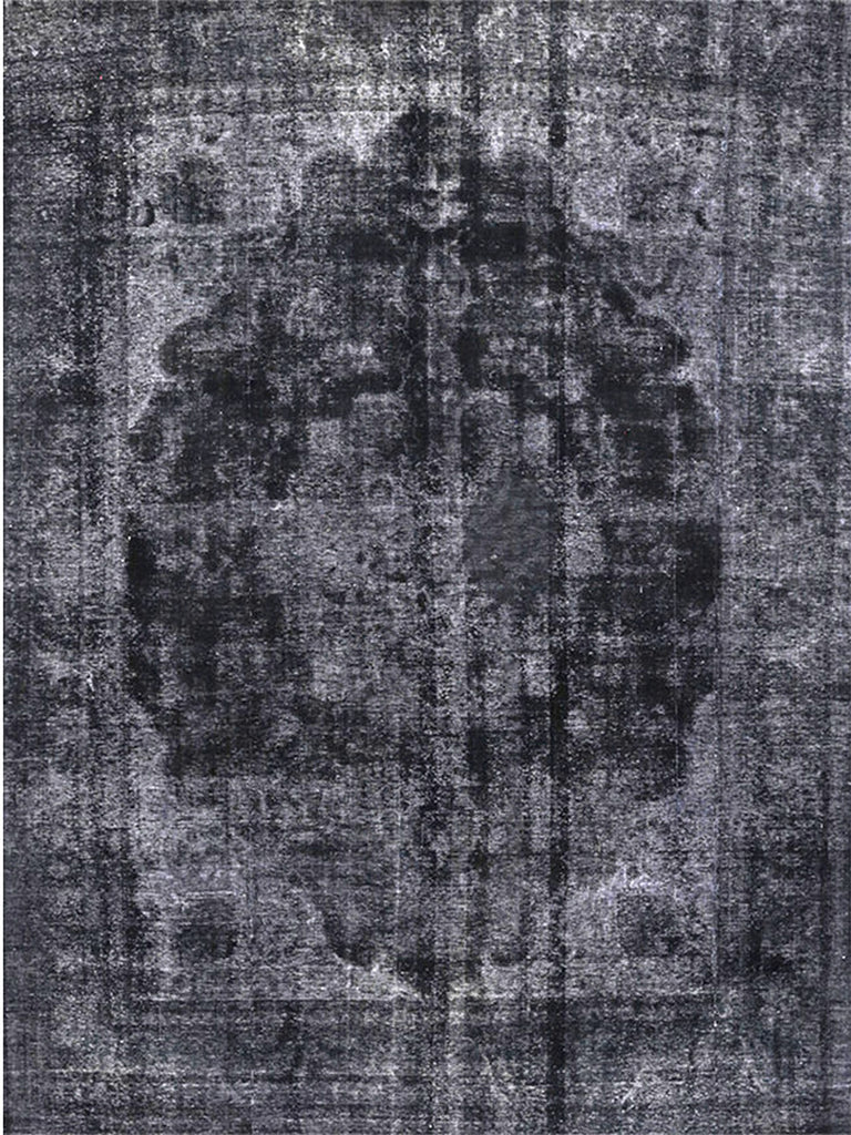 9x12 Overdyded Persian Tabriz rug  - 109727