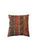 Pair of Square Kilim Style Pillowcases - Multi - 6126