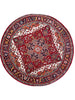 8' Round Heriz Rug - 502199