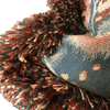 Handwoven Bear Tapestry Pillow - 9010217
