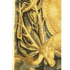 Handwoven Tapestry Fragment - Deer Left Facing - T10151