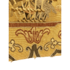 Handwoven Wool Tapestry Fragment Featuring a Floral Bouquet in Shades - T10264