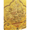 Handwoven Wool Tapestry Fragment Featuring a Floral Bouquet in Shades - T10264