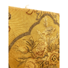 Handwoven Wool Tapestry Fragment Featuring a Floral Bouquet in Shades - T10264