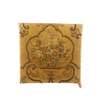Handwoven Wool Tapestry Fragment Featuring a Floral Bouquet in Shades - T10264