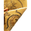 Handwoven Wool Tapestry Fragment Featuring a Floral Bouquet in Shades - T10264