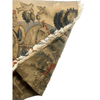 Handwoven Wool Tapestry Fragment Featuring a Man on Horseback