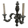 Italian Carved Wood 2 Light Wall Sconce - 3607