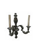 Italian Carved Wood 2 Light Wall Sconce - 3607
