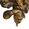Italian Hand-carved 2 Light Wall Sconce with Acorn and Oak Leaf Motif - 1608