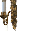 Italian Hand-carved 2 Light Wall Sconce with Acorn and Oak Leaf Motif - 1608