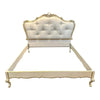 Italian Hand Painted and Hand Carved Custom Size Bedframe - 5093