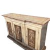 Italian Hand Painted Buffet With Three Doors - 4973