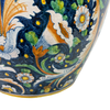 Italian Hand Painted Ceramic Vase With Three Handles, Signed by Artist - 5018