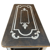 Italian Hand-Painted Five Drawer Chest With Gold Gilt Trim - 4998